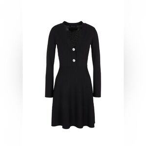 Black Long Sleeve Armani Exchange Dress